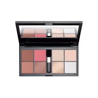 Палетка для макияжа лица: пудра, бронзер, румяна, хайлайтер Professional Make Up Techniques Face Palette 010 "Сatrice" 