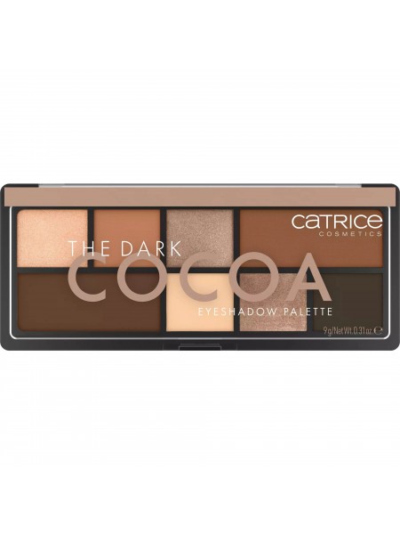 Палетка теней для век The Dark Cocoa Eyeshadow Palette "Catrice"
