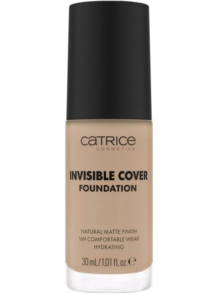 Тональная основа для лица Invisible Cover Foundation 30мл, в отенке №017