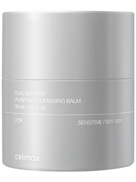 Гидрофильный бальзам для чувствительной кожи Dual Barrier Purifying Cleansing Balm 50 мл "CELIMAX"