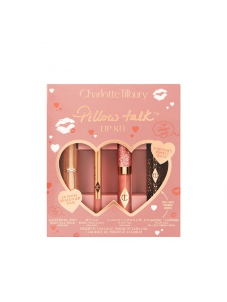 Набор для макияжа губ Pillow Talk Lip Wardrobe Limited Edition "Charlotte Tilbury"