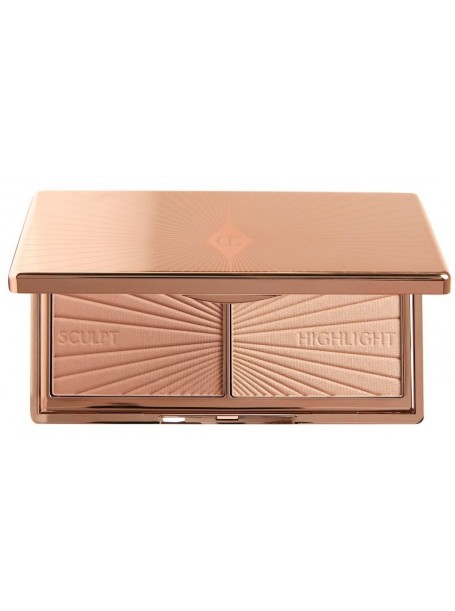 Палетка сухих скульпторов Filmstar Bronze & Glow Mini Light To Medium  Charlotte Tilbury