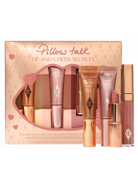 Набор Lip and Cheek Secrets Pillow Talk"Charlotte Tilbury"