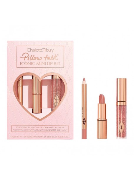 Набор для макияжа - Pillow Talk Iconic Mini Lip Kit "Charlotte Tilbury"