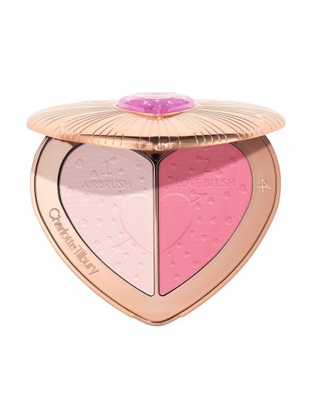 Палетка для лица Beauty Soulmates Face Palette - Pillow Talk Flawless Pink "Charlotte Tilbury"