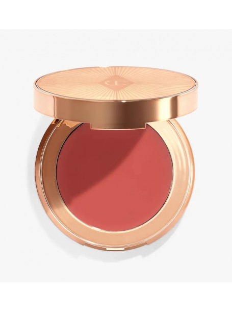 Кремовые румяна Beautiful Skin Island Glow Lip & Cheek Beach Peach Glow "Charlotte Tilbury"