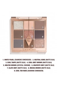 Палетка теней Charlotte's Palette Of Beautifying Eye Trends Super Neutral