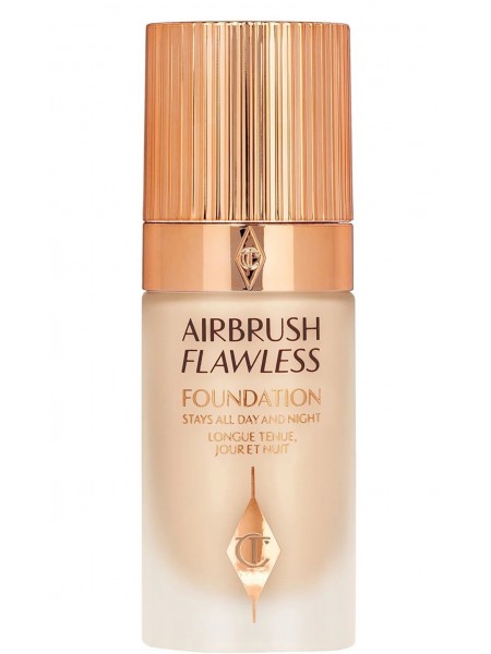 Тональная основа с матовым финишем Airbrush Flawless Foundation 4 Neutral 30ml "Charlotte Tilbury"