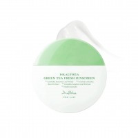 Легкий солнцезащитный крем для чувствительной кожи Green Tea Fresh Sunscreen SPF 50+PA++++, 45 мл " Dr. Althea"