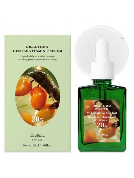 Антиоксидантная сыворотка с облепихой для проблемной кожи Dr. Althea Gentle Vitamin C Serum 30 мл  " Dr. Althea"