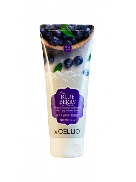 Пенка для умывания Blue Berry 100мл  "Dr.Cellio"