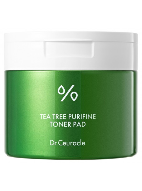 Тонер-пэды для проблемной кожи с чайным деревом  Tea Tree Purifine Toner Pa "Dr.Ceuracle"