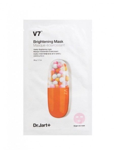 Осветляющая маска для лица с витаминным комплексом V7 BRIGHTENING MASK "Dr. Джарт+"