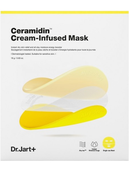 Маска кремовая Ceramidin Cream-Infused Mask "Dr.Джарт+"