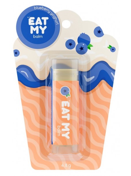 Бальзам для губ Йогурт с голубикой "EAT MY"