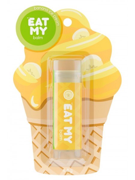 Бальзам для губ "Банановый пломбир" EAT MY 