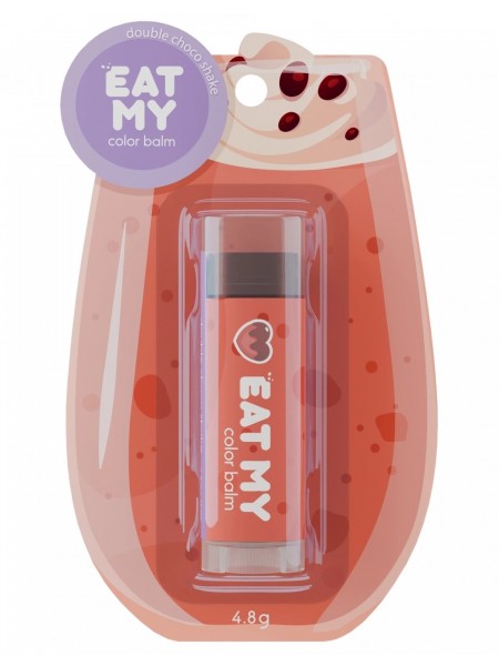 Бальзам для губ "Двойной шоко шейк"  EAT MY 