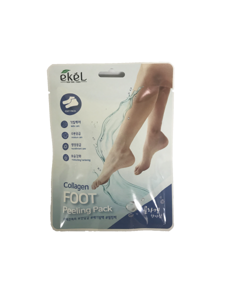 Пилинг носочки Collagen Foot Peeling Pack "Ekel"