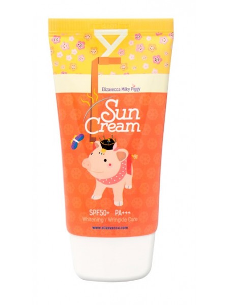 Солнцезащитный крем для лица Milky Piggy Sun Cream Spf 50+ "Elizavecca"