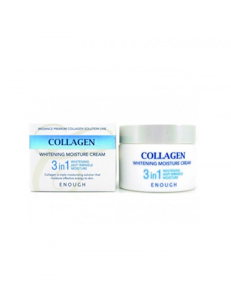 Увлажняющий крем Collagen Whitening Moisture Cream "Enough"