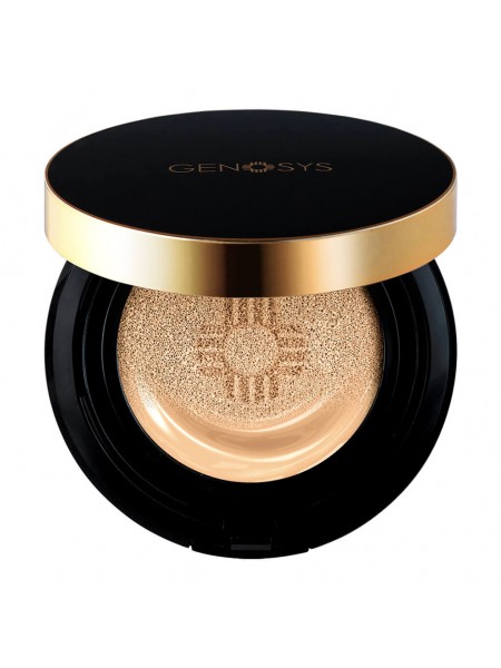 Кушон для лица #01 IVORY Skin Caring Blemish Balm Cushion "GENOSYS"