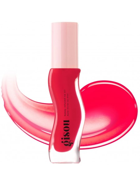 Масло для губ оттенок STRAWBERRY SORBET 8 мл "gisou"