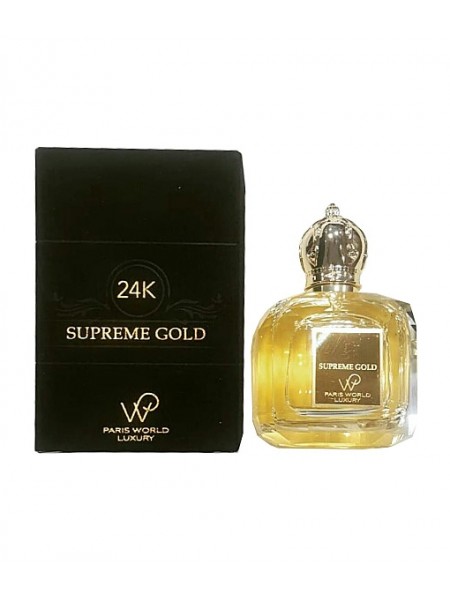 Парфюмированная вода 24K Supreme Gold "Paris World Luxory"