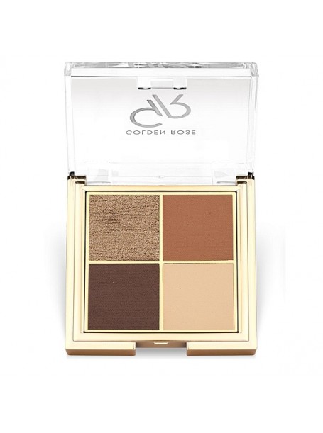 Тени для век Quattro Eyeshadow Palette 04 "Golden Rose"