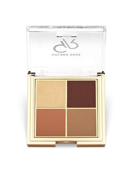 Тени для век Quattro Eyeshadow Palette 06 "Golden Rose"