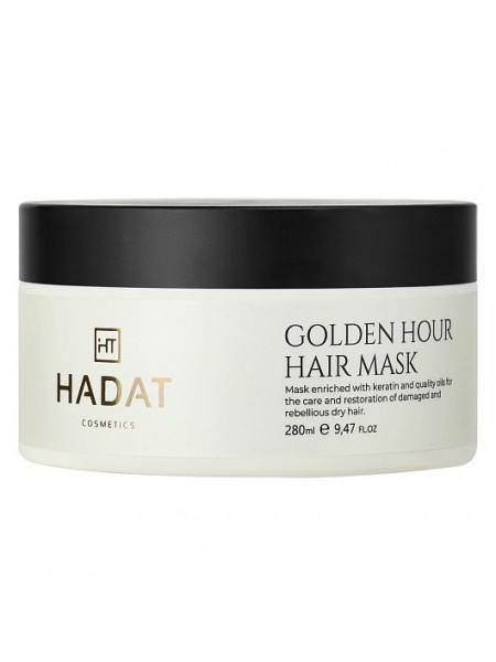 Маска для волос GOLDEN HOUR HAIR MASK,280 мл "Hadat"