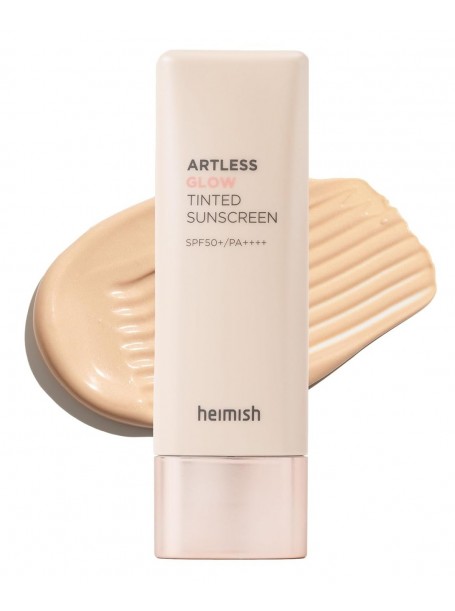 Тонирующий санскрин с сияющим финишем Heimish Artless Glow Tinted Sunscreen SPF50+ PA+++ "Heimish"