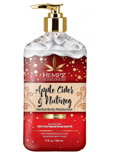 Молочко для тела Яблочный Сидр и Мускатный орех 500 мл "Hempz"