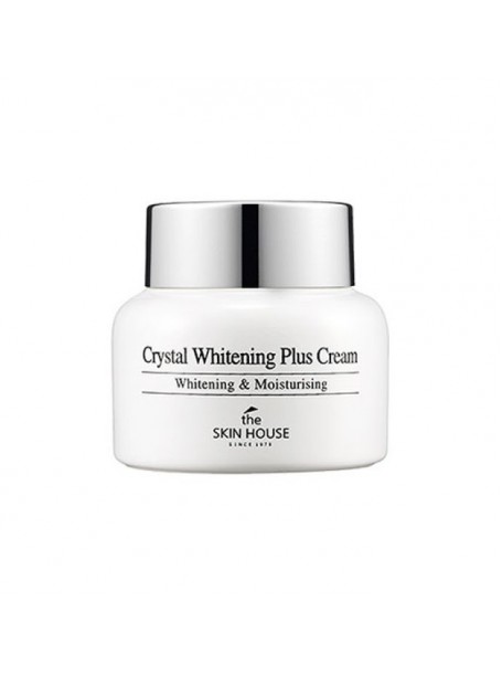Осветляющий крем против пигментации кожи лица Crystal Whitening Plus Cream "The Skin House"