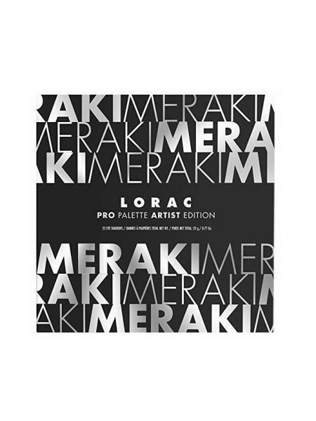 Тени для век LORAC PRO Palette Artist Edition  0.77 oz "Meraki"