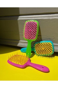 Массажная расческа Superbrush в оттенке Pink 82 SP226 FF2 "Janeke"