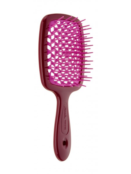 Массажная расческа Superbrush в оттенке Burgundy 86SP226 BOR "Janeke"