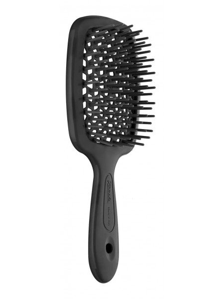Массажная расческа Superbrush в оттенке Black SP226 NER "Janeke"