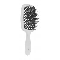Мини массажная расческа Small Superbrush в оттенке White and Black 56 SP234 NER "Janeke"