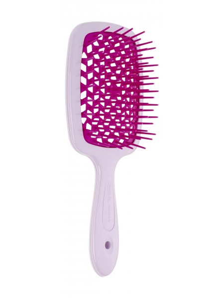 Массажная расческа Superbrush в оттенке Lilac and Fuchsia 86 SP226 LIF "Janeke"
