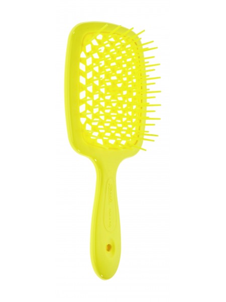 Массажная расческа Superbrush в оттенке Yellow 82 SP226 YFL "Janeke"