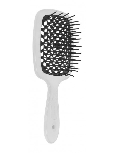 Массажная расческа Superbrush в оттенке White and Black SP226 BIA NER "Janeke"
