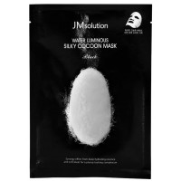 Маска для упругости кожи с протеинами шелка Water Luminous Silky Cocoon Mask Black "JMsolution"
