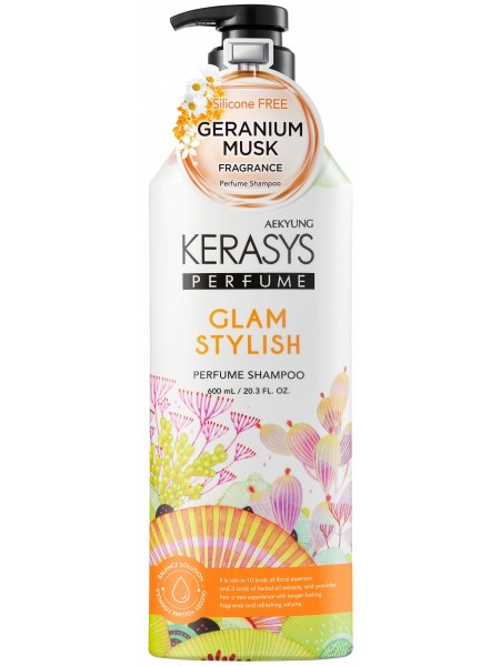 Шампунь для волос Glam Stylish, 600 мл "Kerasys"