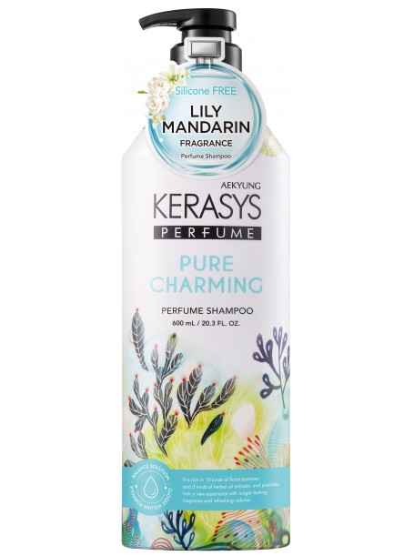 Шампунь для волос Pure Charming, 600 мл "Kerasys"