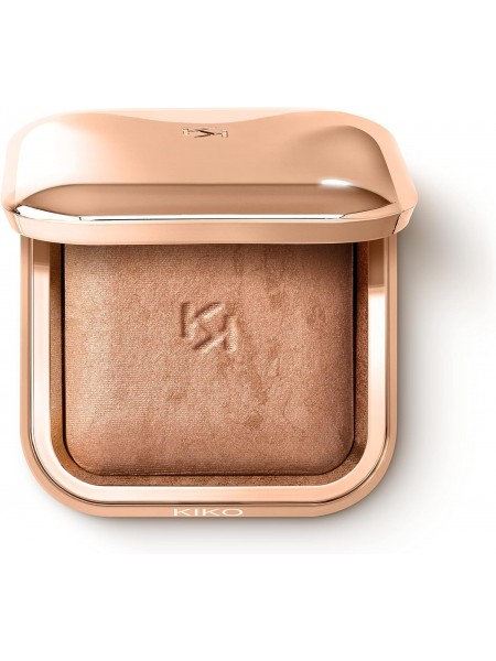 ЗАПЕЧЕННЫЙ БРОНЗЕР С ШЕЛКОВИСТЫМ СИЯНИЕМ SILKY GLOW BAKED BRONZER 01 "KIKO"