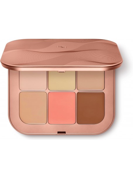 Палетка кремовых продуктов Golden Oasis All Over Face Palette- 01 Light To Medium "KIKO"