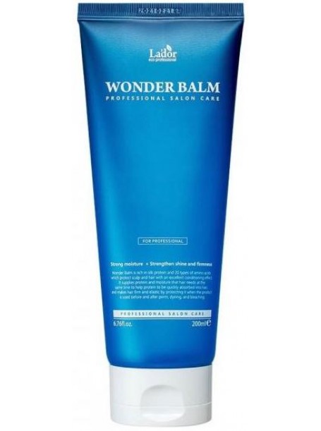 Увлажняющий экспресс бальзам для волос с протеинами Wonder Balm  200 мл "Lador"