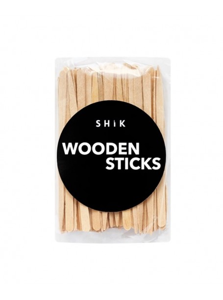 Деревянные шпатели для нанесения воска Wooden sticks"Shik"