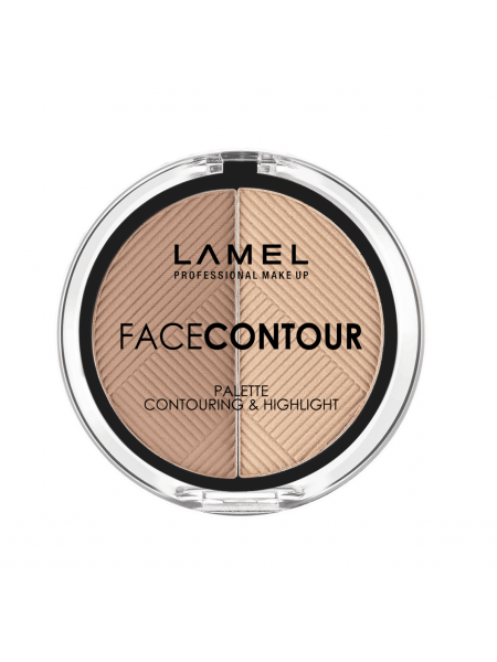 Палетка для контуринга FaceContour 401 "Lamel"