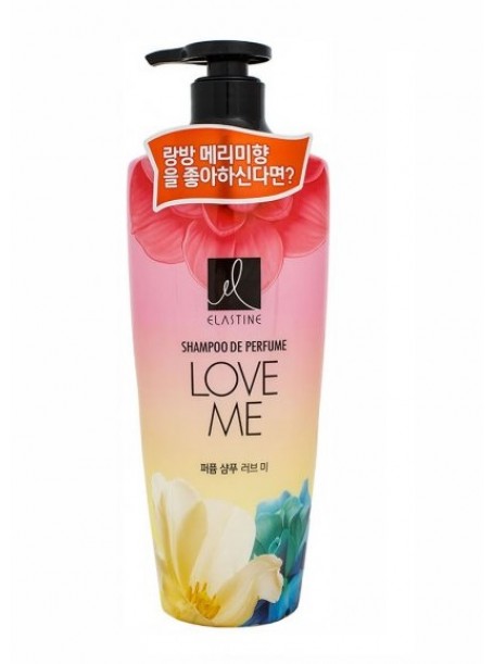 Парфюмированный шампунь для волос  Love Me, 600 мл "LG Elastine"